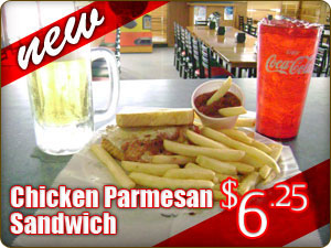 Chicken Parmesean Sandwich - $5.99